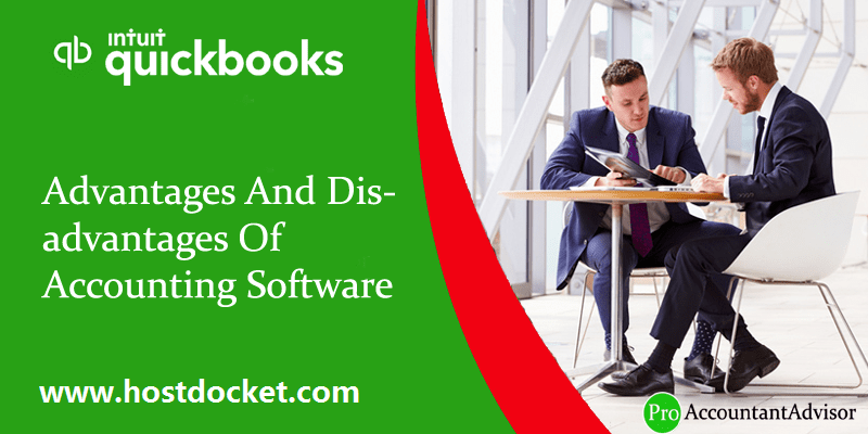 Accounting Software Advantages And Disadvantages