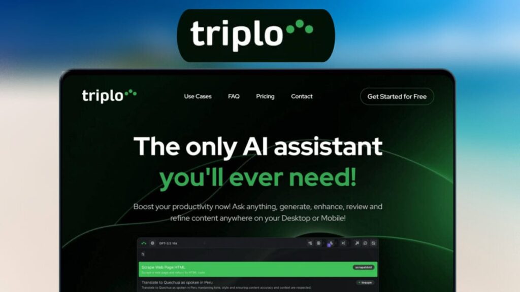 Triplo Ai Lifetime Deal